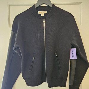 Michael Kors Womens Zip Sweater